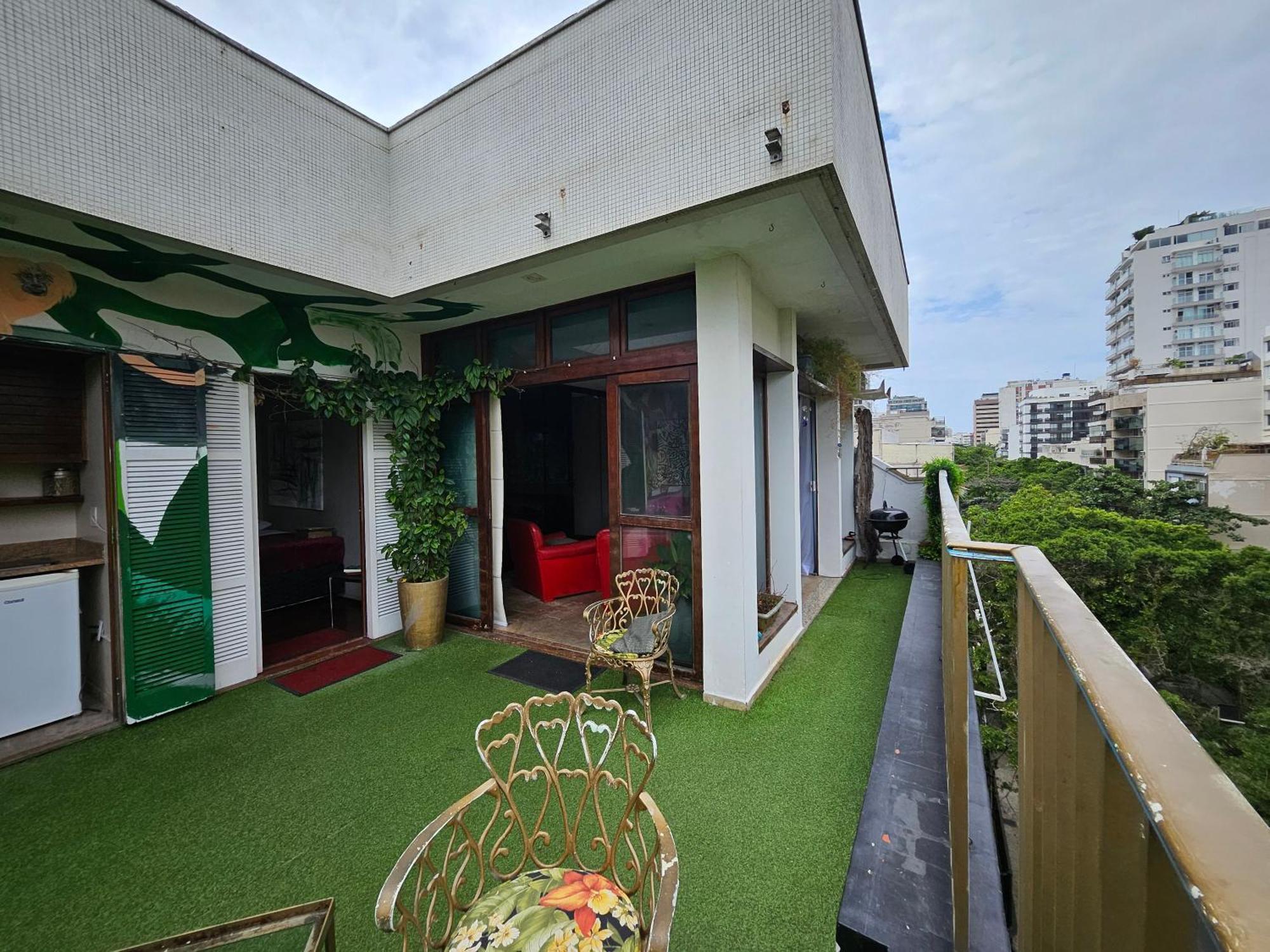 Charmosa Cobertura Em Ipanema Na Quadra Da Praia De Quarto, Sala, Terraco E Sauna Rio de Janeiro Exterior foto